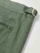 Orlebar Brown - Griffon Slim-Fit Linen-Twill Trousers - Green