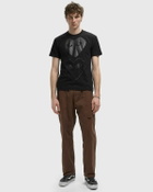 Comme des Garçons Play TEE LOGO PRINT KNIT Black Mens Shortsleefe