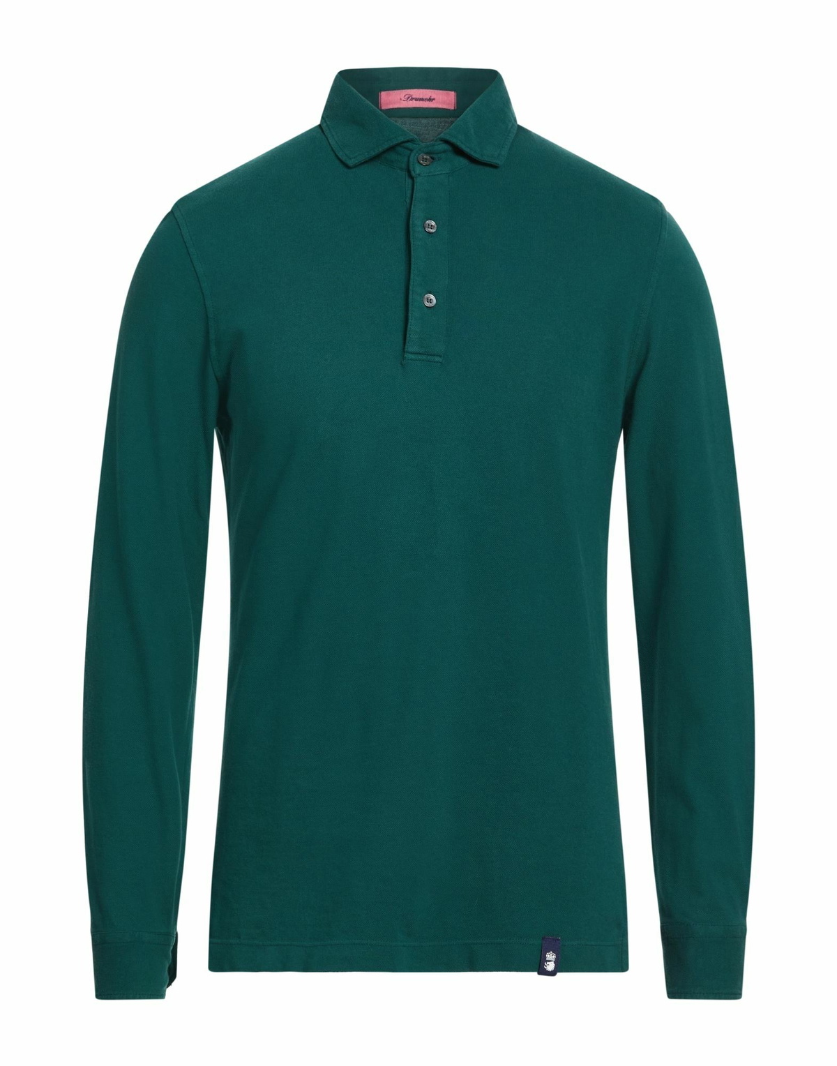 Drumohr Mens Polo shirt Dark in Green