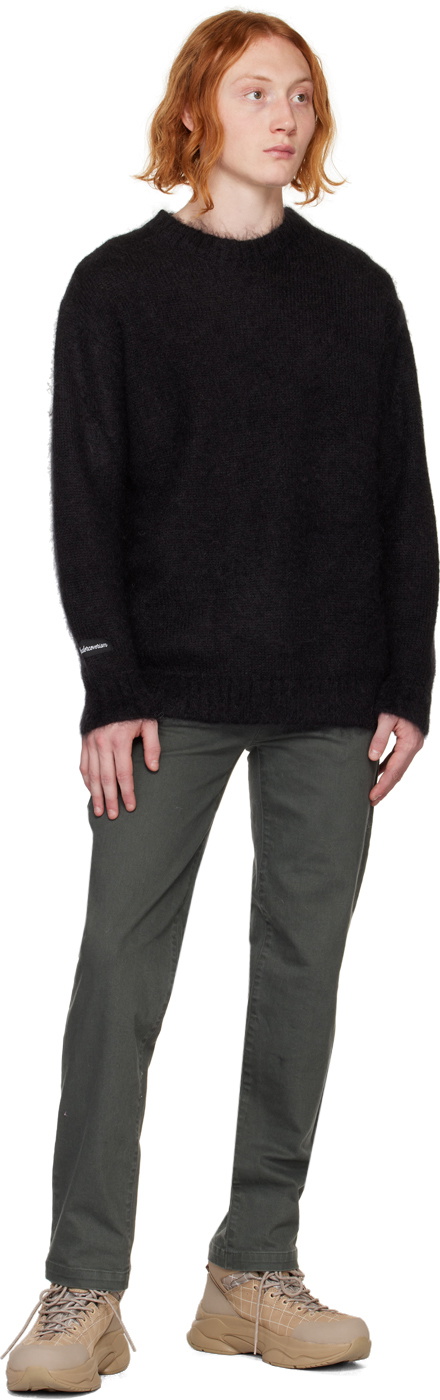 Undercoverism Black Crewneck Sweater
