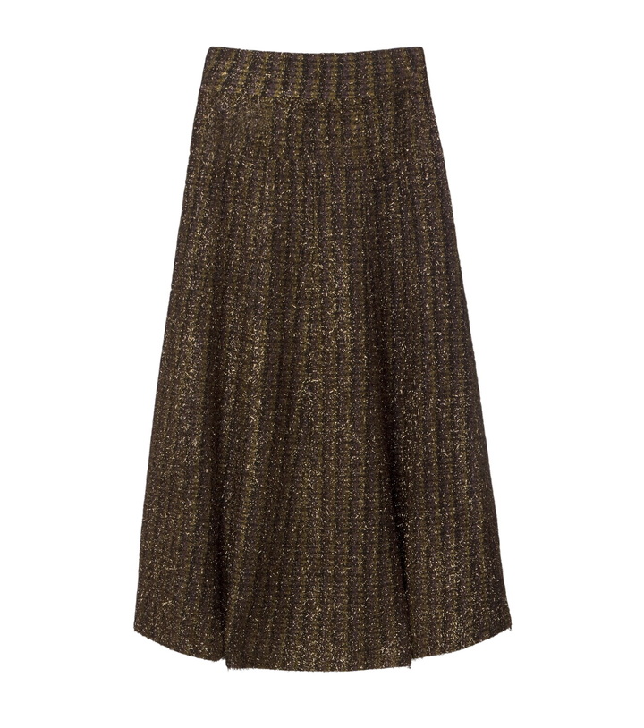Photo: Veronica Beard Esmeray knitted midi skirt
