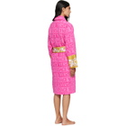 Versace Pink 'I Heart Baroque' Bathrobe