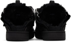 Lanvin Black Curb Slip-On Sneakers