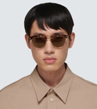 Bottega Veneta - Square-frame metal sunglasses