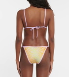 Stella McCartney Printed triangle bikini briefs