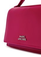 Marc Jacobs The Glam Mirror Mini Glossed Leather Cross-body bag - Pink - One Size