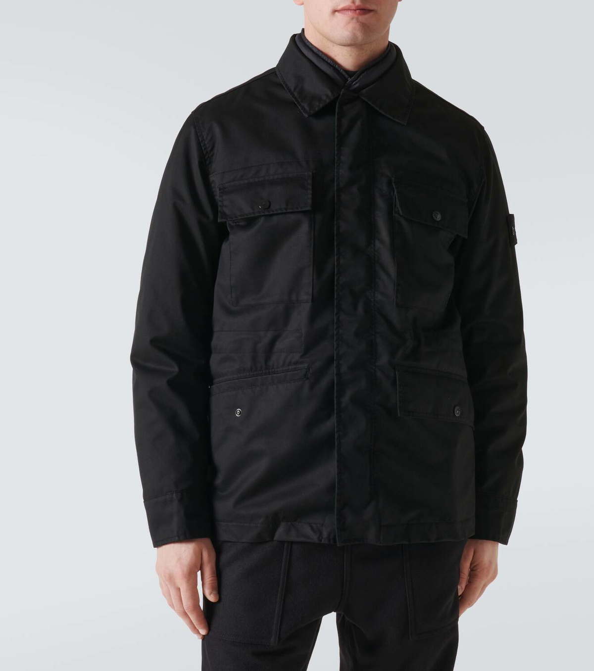 Stone Island Wool Down Jacket | eBay