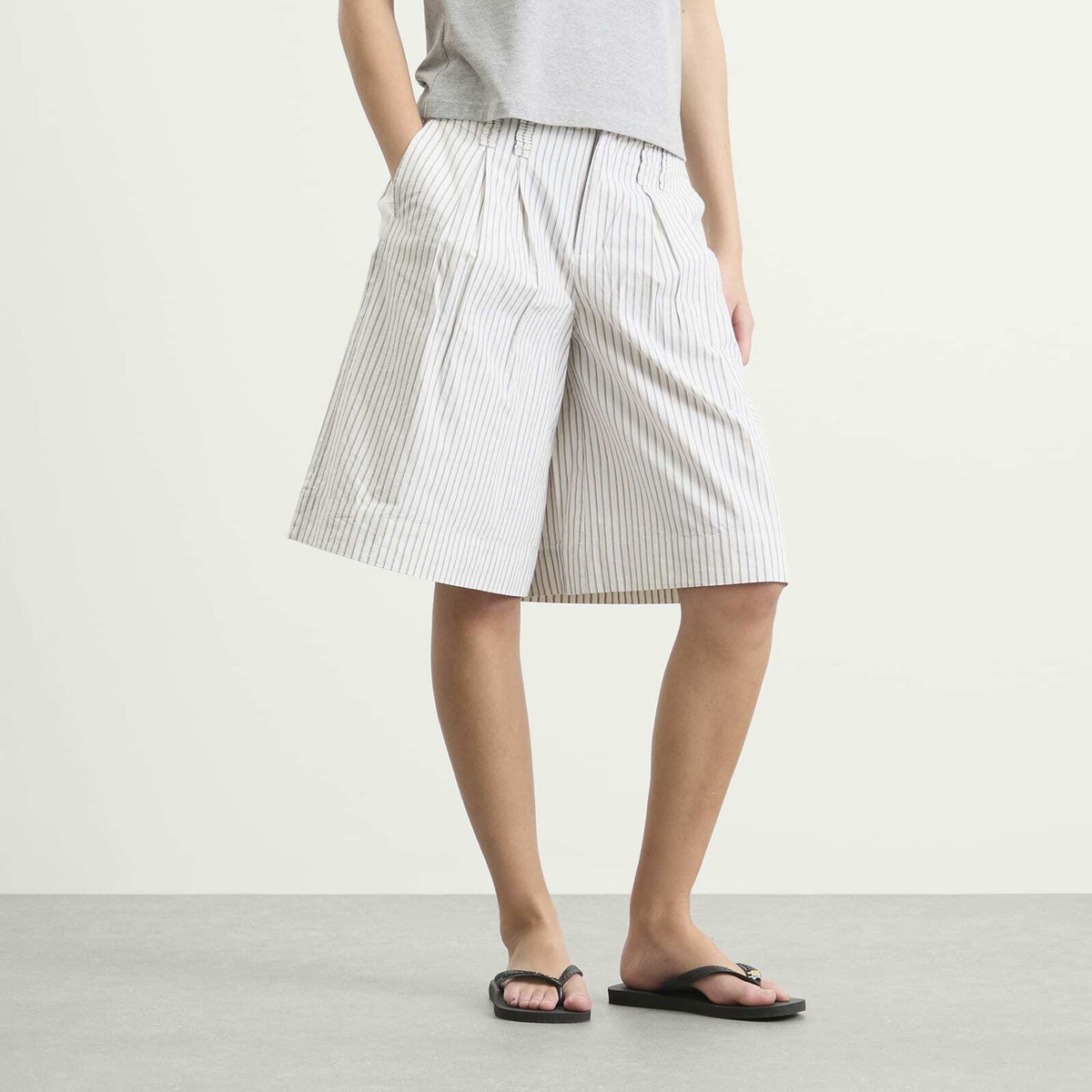 Damson Madder Women's Ambrosia Shorts in Stripe