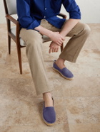 Anderson & Sheppard - Suede Espadrilles - Blue