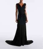 Maticevski Spearhead sequined embellished gown