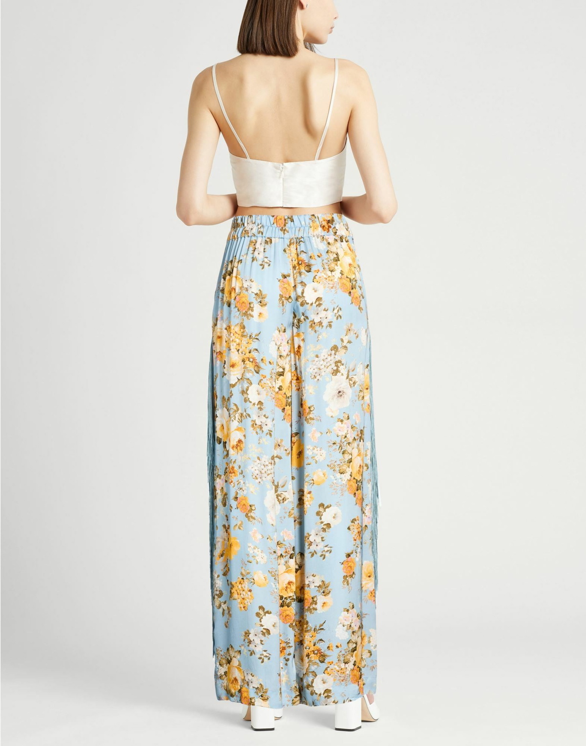 Jucca Womens Pants Sky in Blue