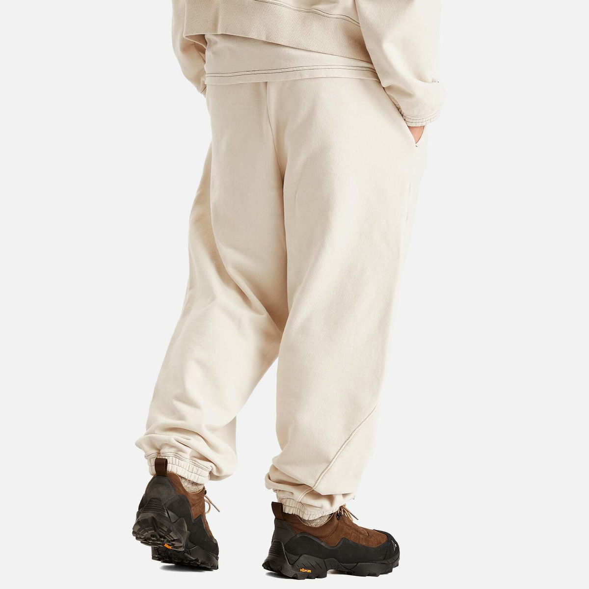A-COLD-WALL* Men's Millbank Sweat Pants in Beige Bone