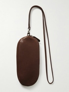 The Row - Leather Sunglasses Case