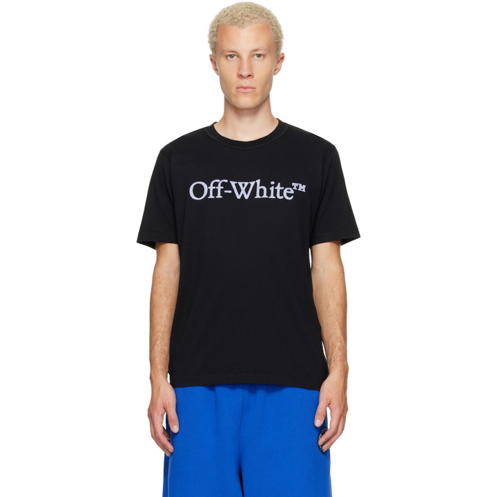 Photo: Off-White Black Big Bookish Regular T-shirt