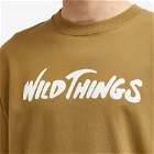 Wild Things Men's Logo T-Shirt in Khaki