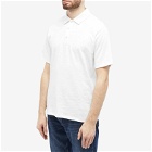 Rag & Bone Men's Classic Flame Polo Shirt in White