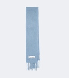 Acne Studios Alpaca, wool, and mohair-blend scarf