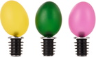 RiRa Multicolor Egg Stopper Set, 3 pcs