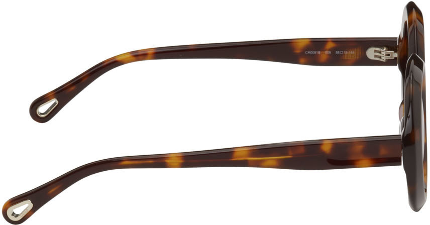 Chloé Tortoiseshell Round Sunglasses Chloe display picture 3
