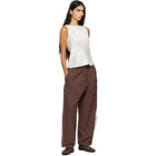 RESCHA SSENSE Exclusive Brown Tracking Pants