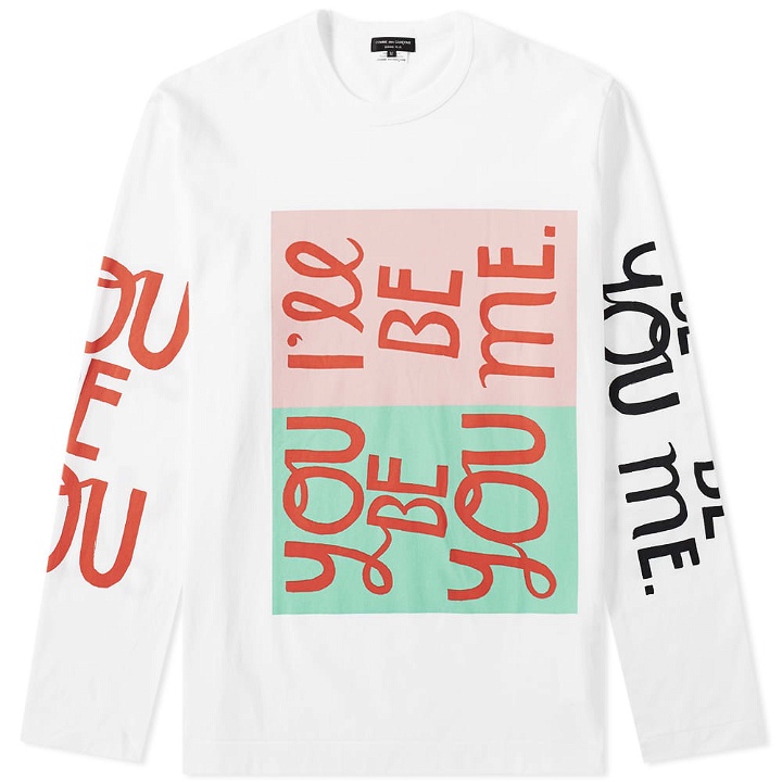 Photo: Comme des Garcons Homme Plus Long Sleeve Be Yourself Tee
