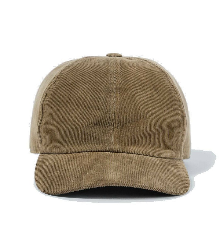 Photo: DRKSHDW by Rick Owens Embroidered cotton baseball cap