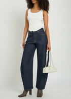 Alaïa Corset Fine-knit Wool-blend Vest top White