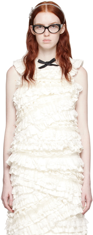 Photo: Shushu/Tong White Lace Trim Tank Top