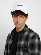 DSQUARED2 D2 Logo Cotton Baseball Cap