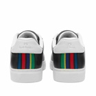 Paul Smith Men's Rex Stripe Heel Tab Sneakers in Black