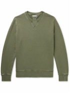 Alex Mill - Garment-Dyed Cotton-Jersey Sweatshirt - Green