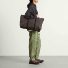 Gramicci Plaid Climbing Tote in Deep Brown 