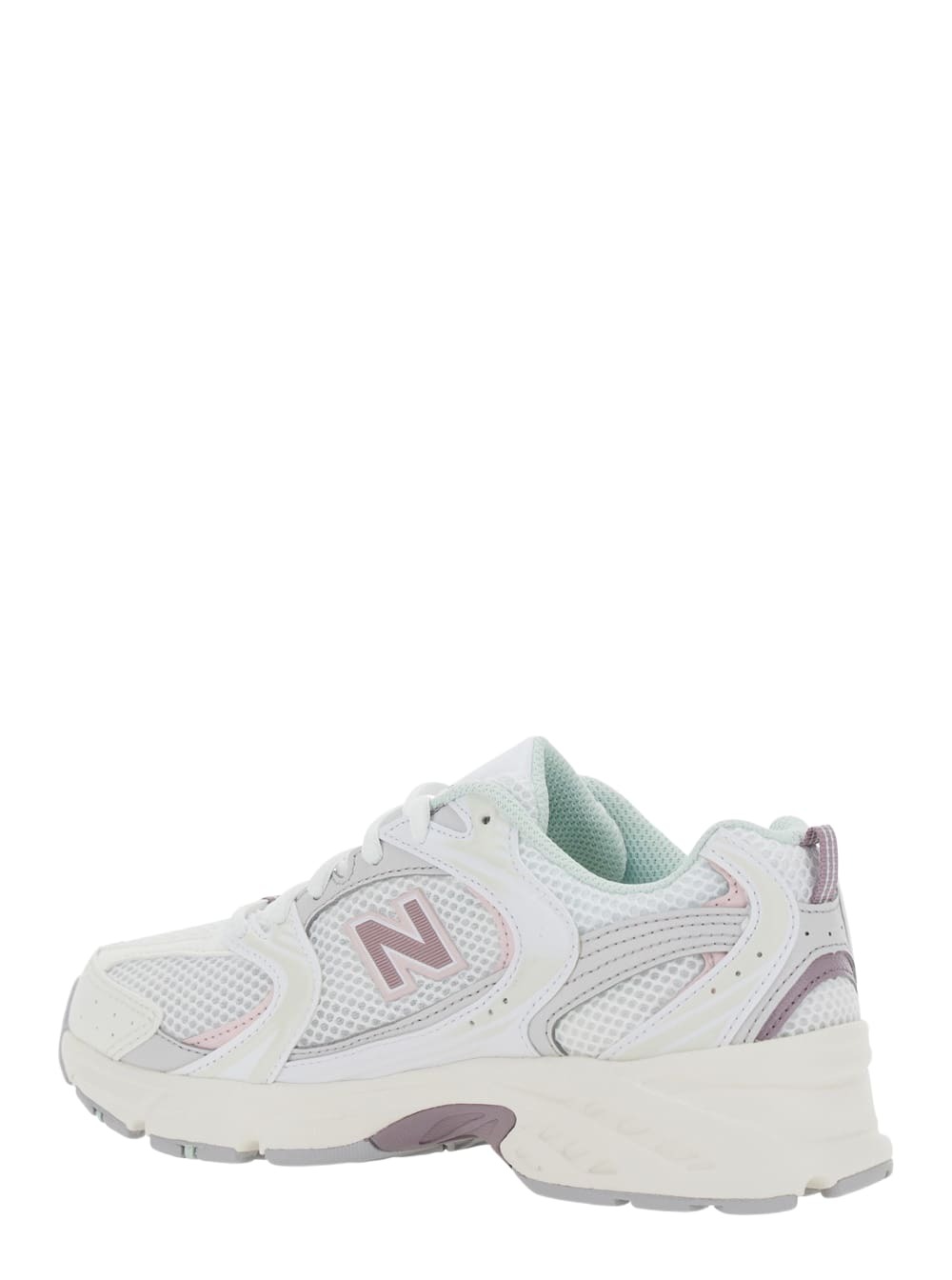 New Balance 530 White Sneaker With Mesh Design And Side Logo In Tech Fabric And Mesh Unisex