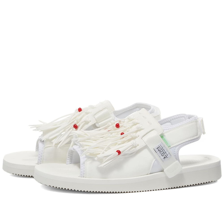 Photo: Suicoke Men's WAS-4AB in White