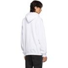 Diesel White S-Division Logo Hoodie