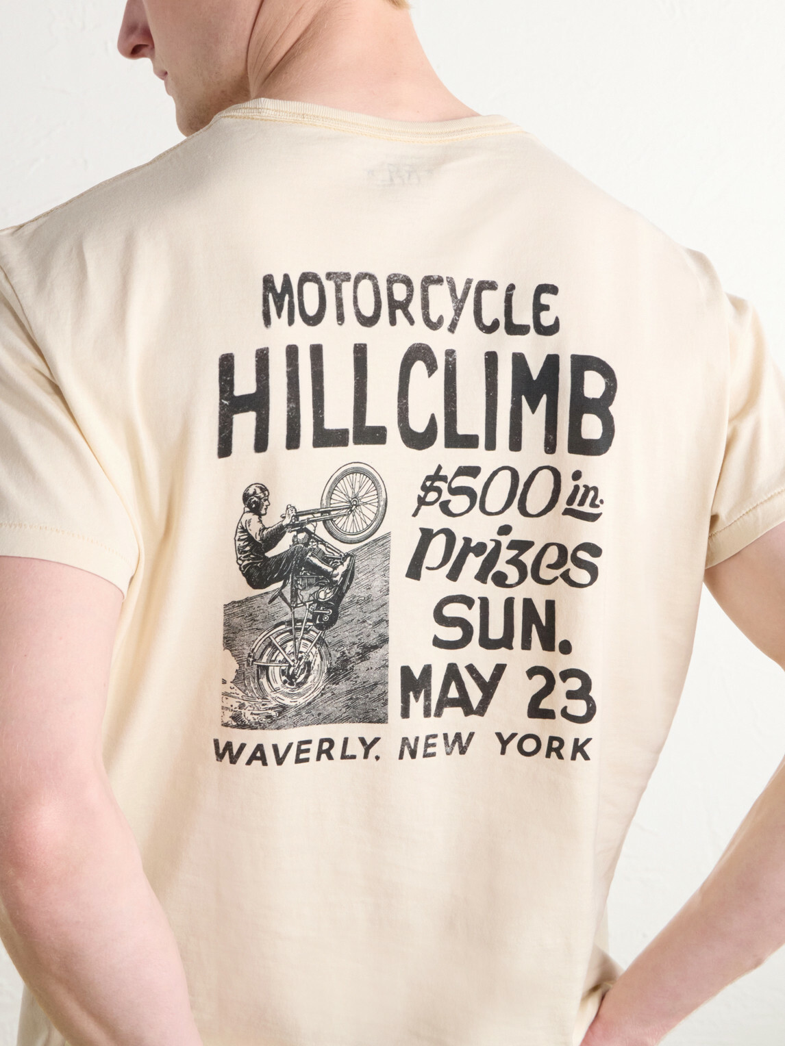 RRL - Garment-Dyed Printed Cotton-Jersey T-Shirt - Neutrals
