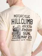RRL - Garment-Dyed Printed Cotton-Jersey T-Shirt - Neutrals