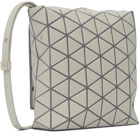 Bao Bao Issey Miyake Off-White Flap Messenger Bag