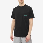 Butter Goods Men's Organic Eco Pocket T-Shirt in Black