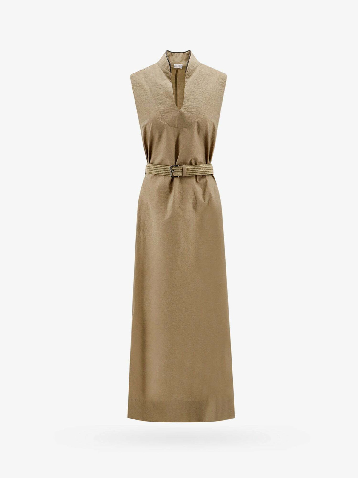 Brunello Cucinelli   Dress Beige   Womens