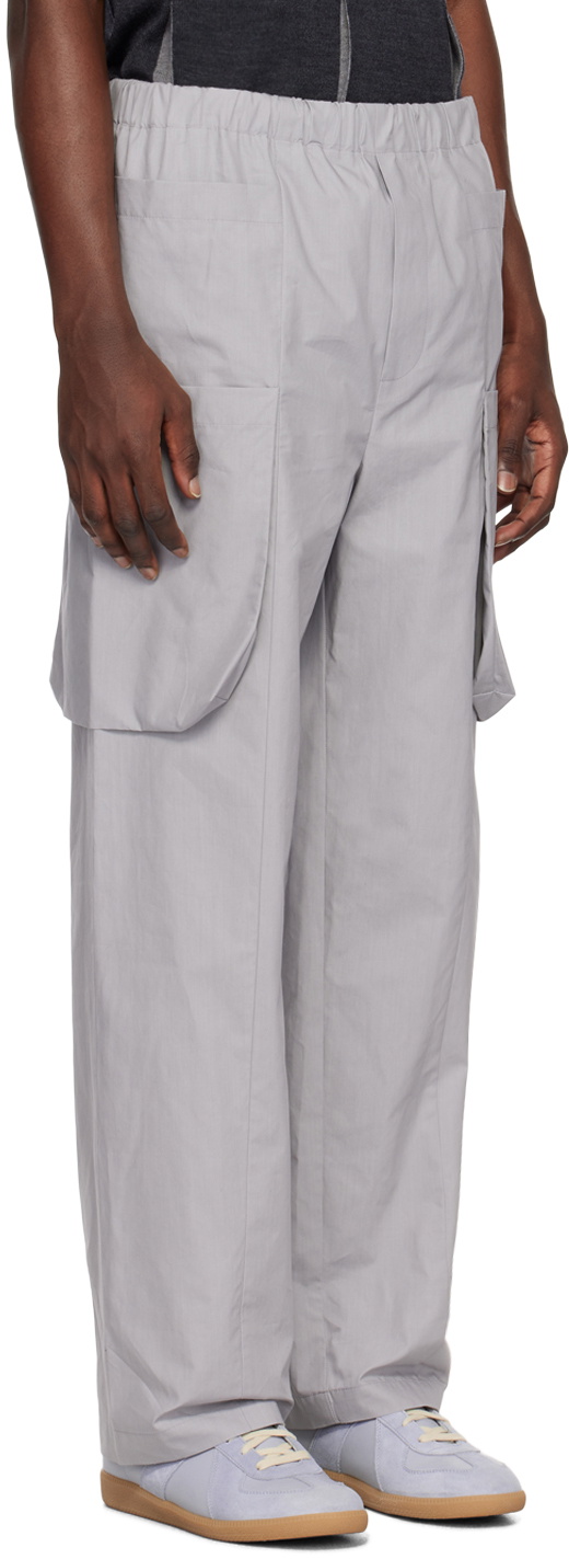 T/SEHNE SSENSE Exclusive Gray Cargo Pants