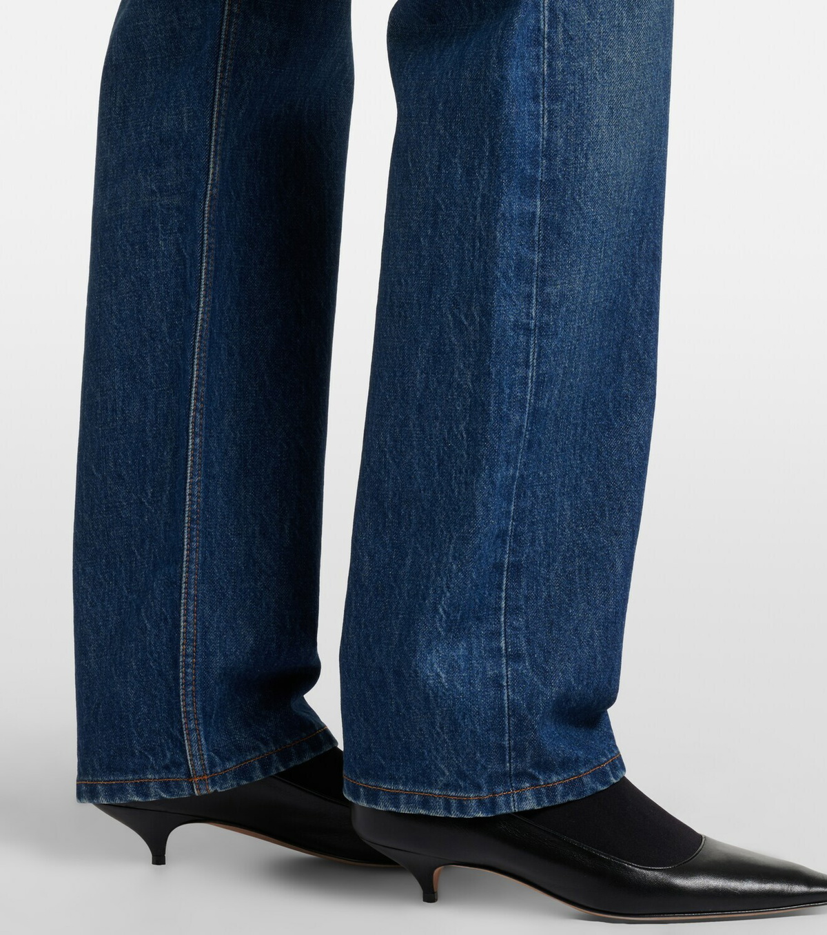 The Row Daciana straight jeans