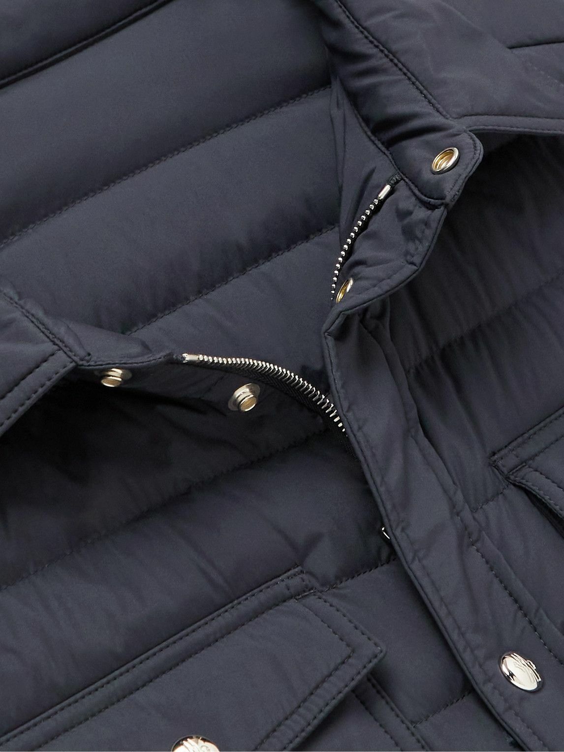 Moncler - Mauldre Quilted Shell Down Jacket - Blue Moncler