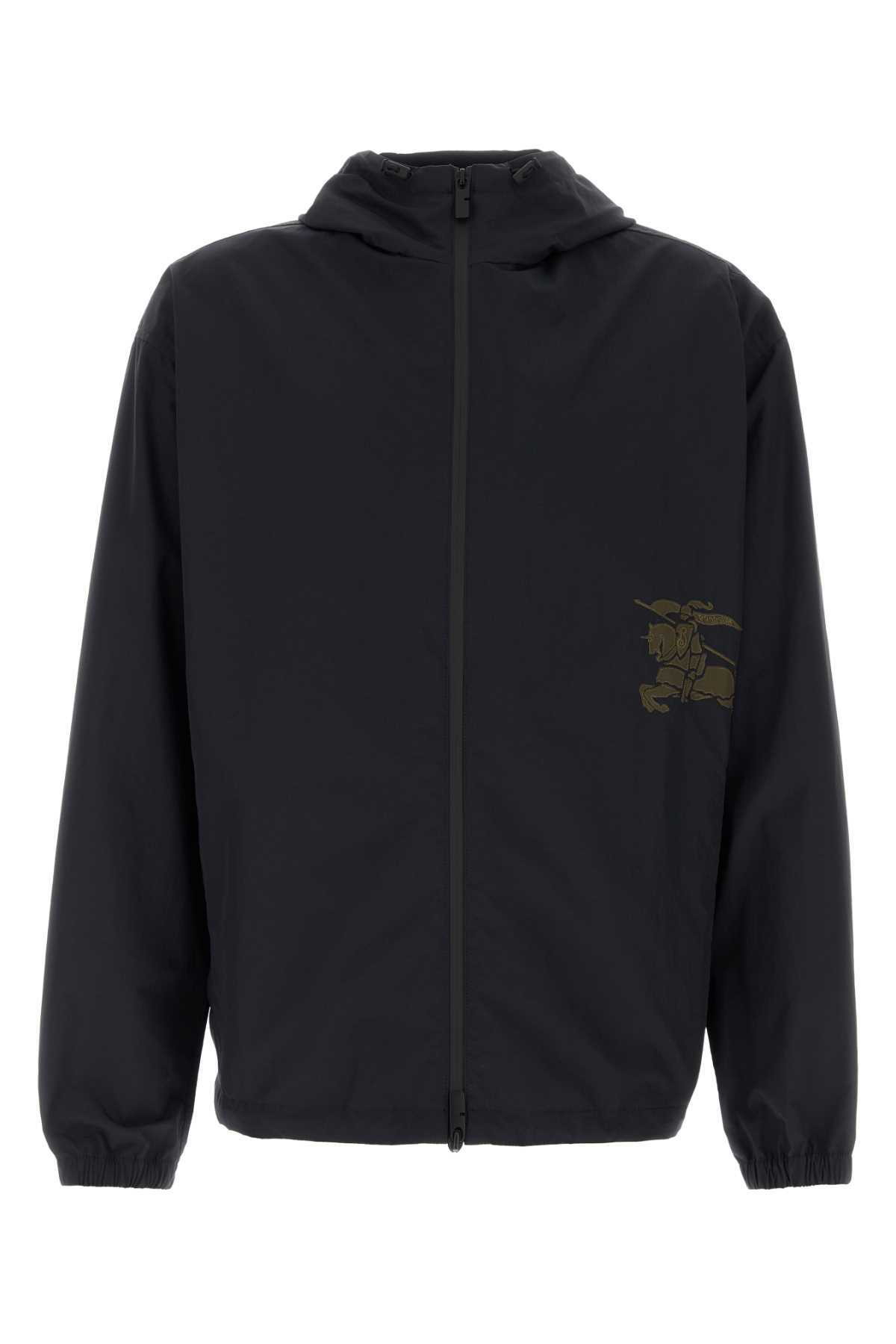 Burberry Jacket Black Mens Burberry