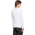 Sulvam White Darts Long Sleeve T-Shirt