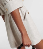 Blazé Milano Anyway linen minidress