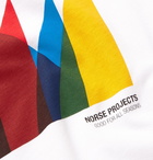 Norse Projects - Niels Printed Cotton-Jersey T-Shirt - Men - White