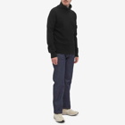 Stone Island Men's Stretch Wool Roll Neck Knit in Black