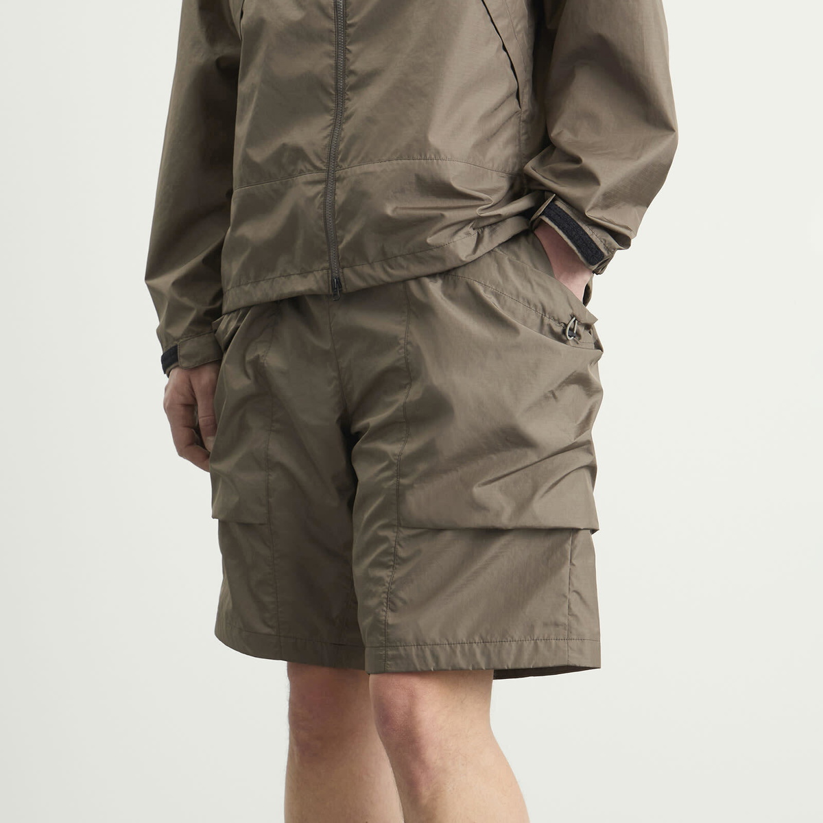 Goldwin Men's Ripstop Shorts in Sand Land