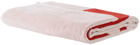 AMI Alexandre Mattiussi White & Red Ami de Cœur Beach Towel